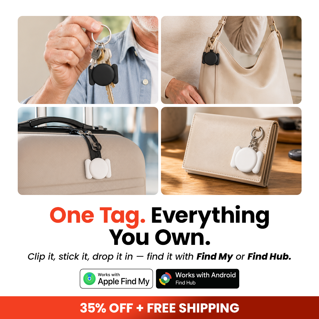OmniTag Mini — Smart Tracker for Apple Find My & Android