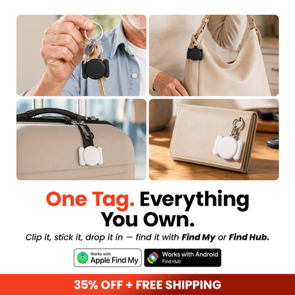OmniTag Mini — Smart Tracker for Apple Find My & Android