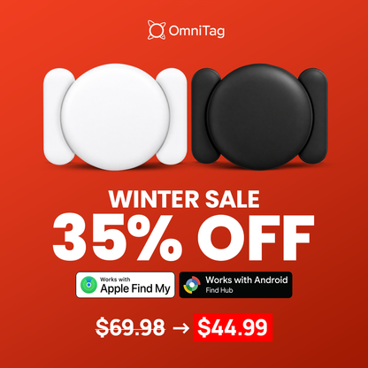 OmniTag Mini — Smart Tracker for Apple Find My & Android